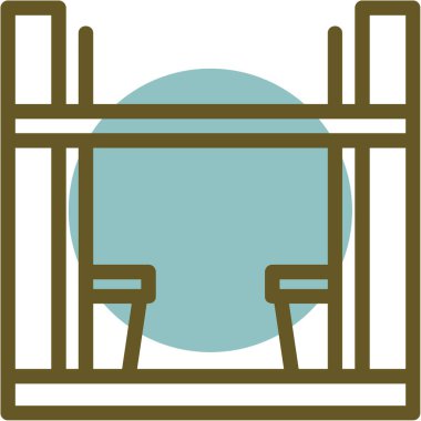 Modern b 'nin vektör illüstrasyonu eksik simgesi