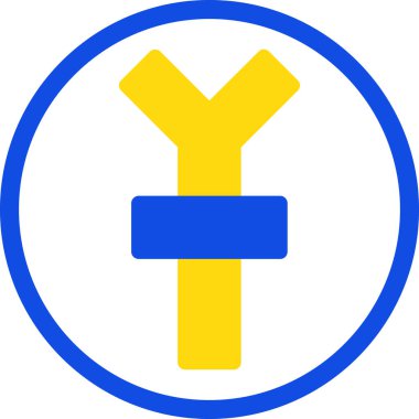 Modern b 'nin vektör illüstrasyonu eksik simgesi