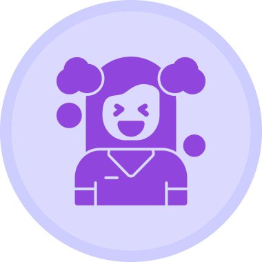 avatar. Web simgesi basit illüstrasyon