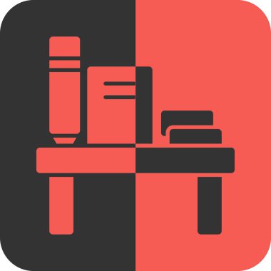 Moda tarzı izole edilmiş arkaplanda kitap simgesi