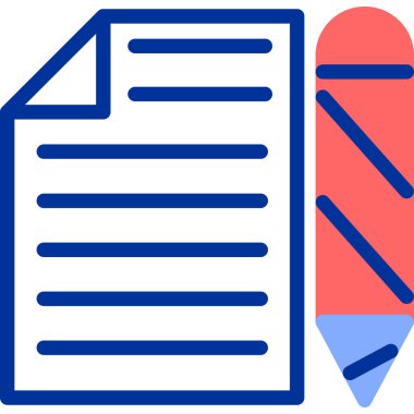 belge simgesi vektör illüstrasyonu