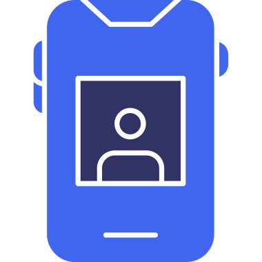 Avatar simgesi, vektör illüstrasyonu