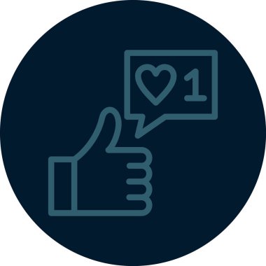 Simge vektör illüstrasyonu gibi