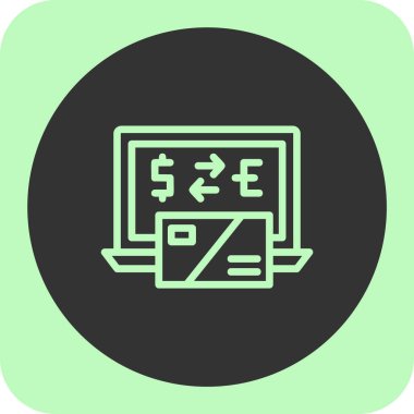 seo modern simgesinin vektör illüstrasyonu