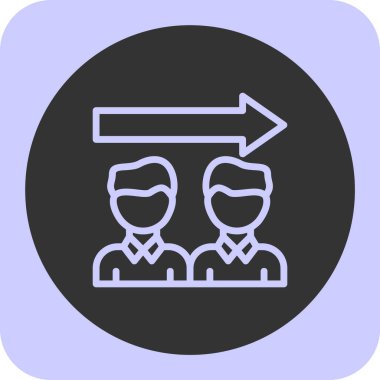 İş ve finans simgesinin vektör illüstrasyonu