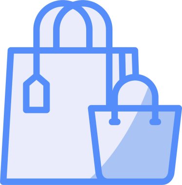 Torba alışveriş simgesi - ecommerce - ticaret kategorisi