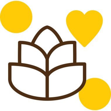 Şirin bir çizgi film ağacının vektör çizimi