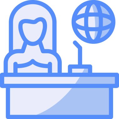 Genel İş Simgesi vektör illüstrasyonu