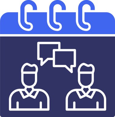 Konuş. Web simgesi basit illüstrasyon