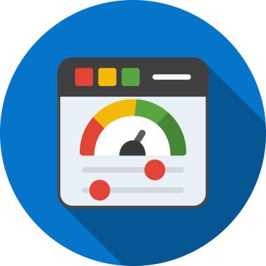 grafik vektör düz simgesi