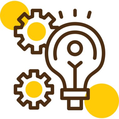 yaratıcı fikir yenilik simgesi