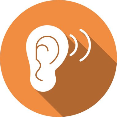 insan kulağının vektör çizim