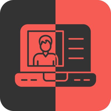 Seo simgesinin vektör illüstrasyonu