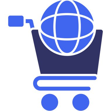 Alışveriş arabası. Basit tasarım