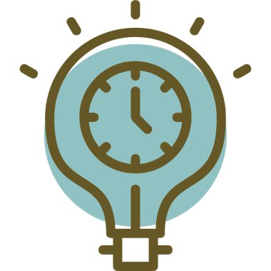 Alarm saat vektör simgesi