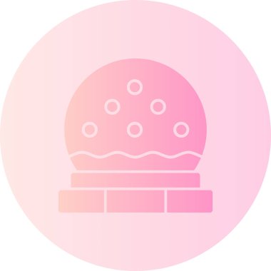 Şirin bir simgenin vektör illüstrasyonu