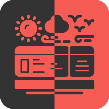 seo modern simgesinin vektör illüstrasyonu