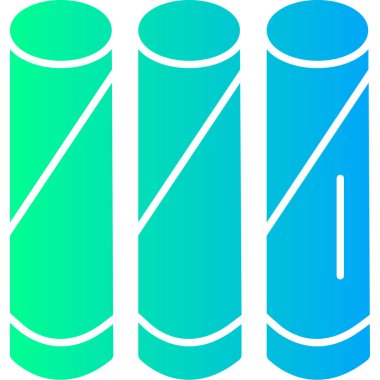 Renkli kalem simgeleri kümesi