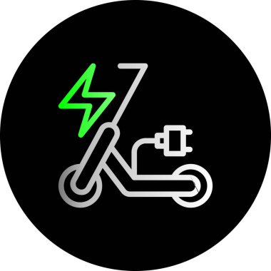 vektör elektrik dolgusu ico