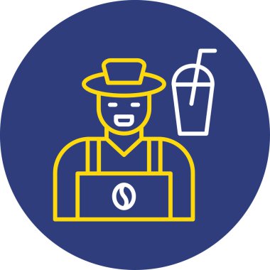 Bir kadın ve erkeğin vektör çizimi