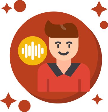 Çizgi film karakterinin vektör çizimi