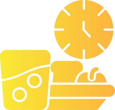 saat web simgesi basit tasarım