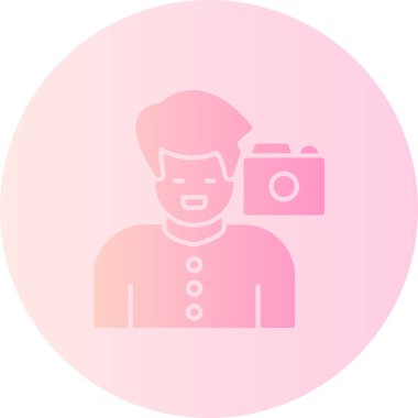 kamera simgesi vektör illüstrasyonu