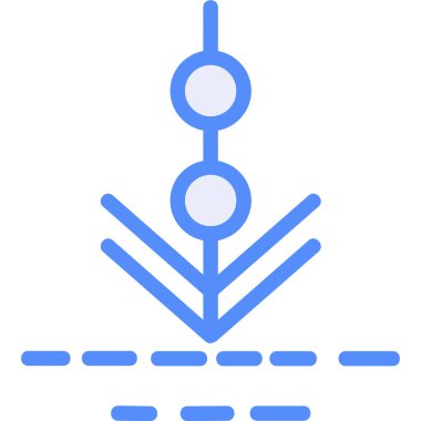 Ağaç. Web simgesi basit illüstrasyon