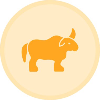 Hayvan. Web simgesi basit illüstrasyon