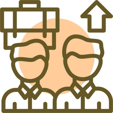 insanlar simge vektör illüstrasyonu