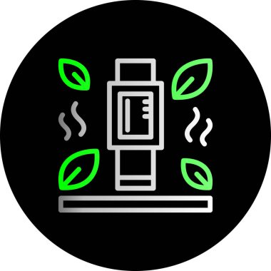 Seo simgesinin vektör illüstrasyonu