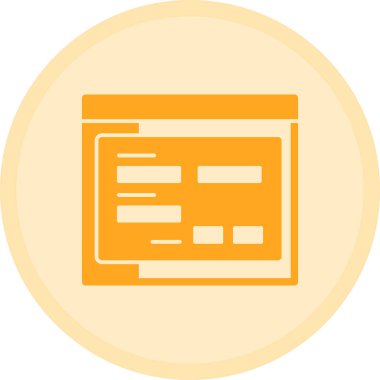 Belge. Web simgesi basit tasarım