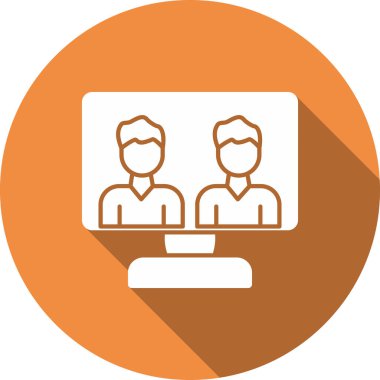 iş simgesi vektör illüstrasyonu