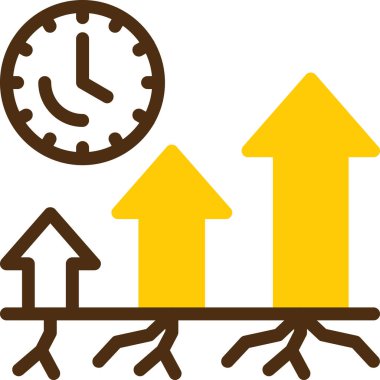 Grafik & raporu için İş Yönetimi Düz simgesi