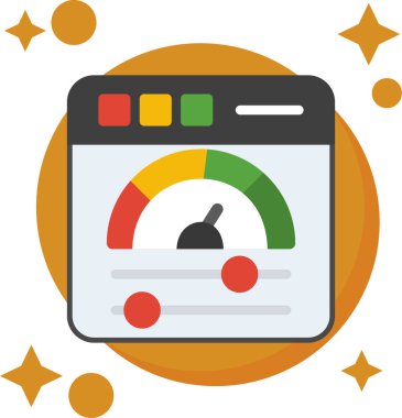 seo modern simgesinin vektör illüstrasyonu