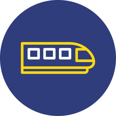 vektör tren istasyonu simgesi