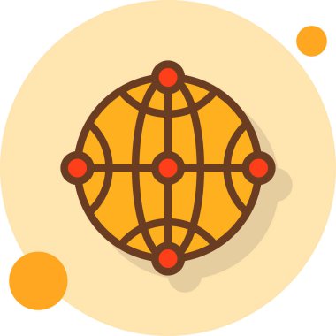 Çizgi film simgesinin vektör çizimi