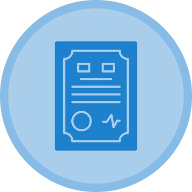 Vektör belgesi Simge illüstrasyonu