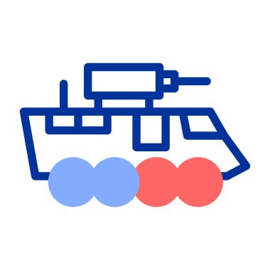 askeri simge vektör illüstrasyonu