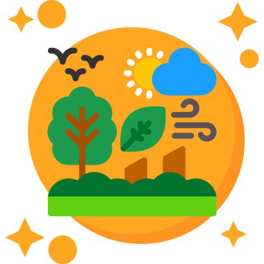 vektör sonbahar mevsimi simgesi