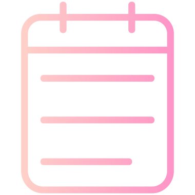 takvim vektör simgesi modern basit tasarım