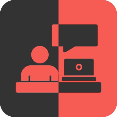 video simgesi, vektör illüstrasyonu