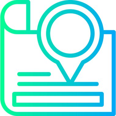 vektör arama simgesi, basit vektör illüstrasyonu