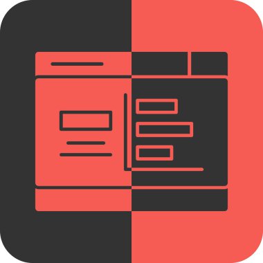 Yazıcı simgesi vektör illüstrasyonu