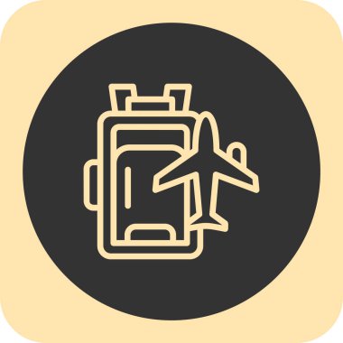 Yakıt simgesi soyut bir grupta izole edildi