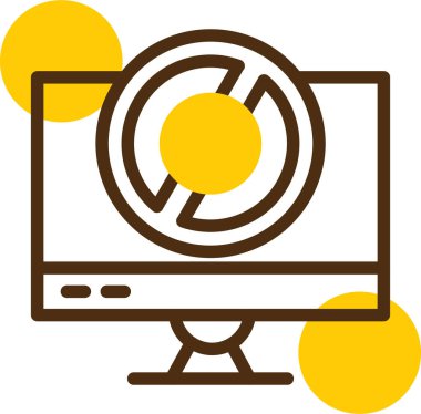 Web tasarım simgesi, vektör illüstrasyonu