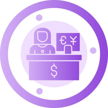 İş. Web simgesi basit illüstrasyon