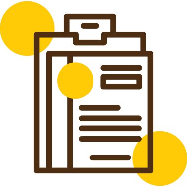 Gazete. Web simgesi basit illüstrasyon