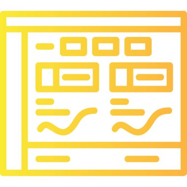 Modern eğitim ikonunun vektör illüstrasyonu