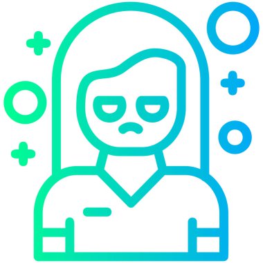 renk web çizgisi simgesi